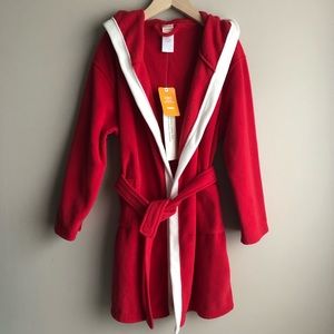 Girls Gymboree Christmas robe sz S 5/6